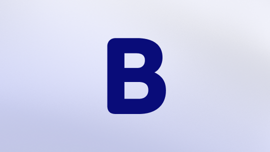 Letter B